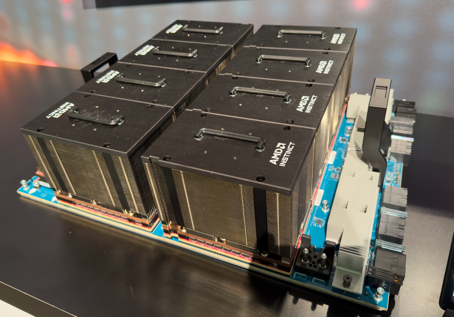AMD AI accelerator system for accelerator-diverse infrastructure