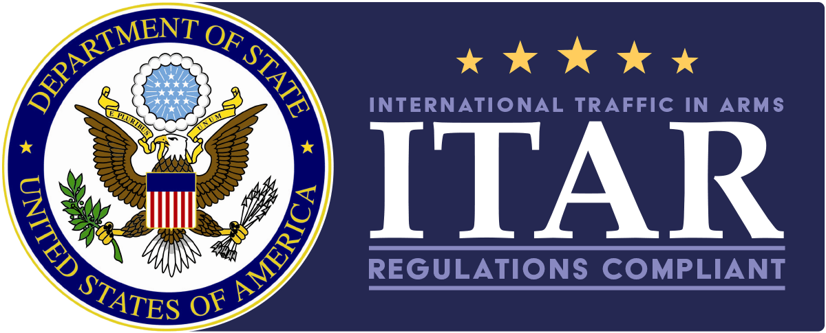 ITAR compliance visual for controlled technical data