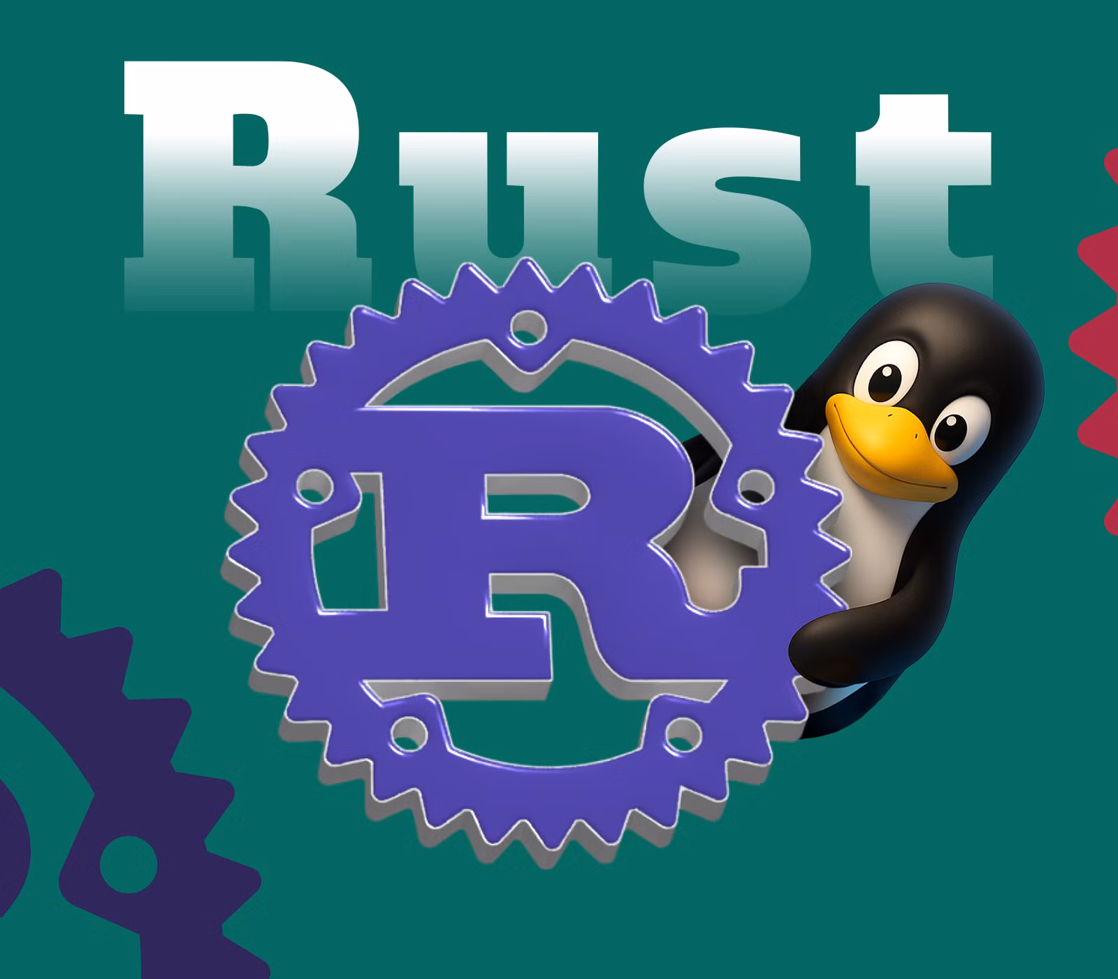 Linux and Rust systems programming visual